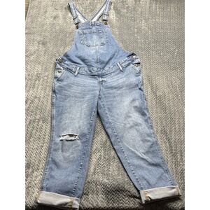 Sonoma Maternity Overalls Womens M/L Straight Leg Jean‎ Countrycore Dungarees